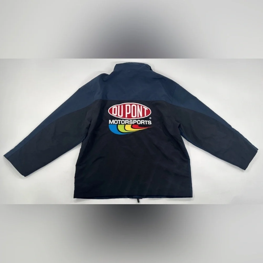 Vintage Chase Jeff Gordon NASCAR Jacket Mens XL Nylon Dupont Windbreaker Racing